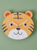 BELLA MAISON Wandklok "Tiger" oranje - (B)28 x (H)26 cm