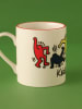 BELLA MAISON Kubek jumbo "Keith Haring" ze wzorem - 390 ml