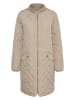 Kaffe Płaszcz pikowany w kolorze beżowym