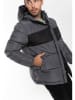 Northwood Winterjacke "Evan" in Anthrazit/ Schwarz
