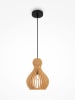 Maytoni Lampa wisząca w kolorze jasnobrązowo-czarnym - wys. 327 x Ø 20 cm