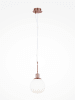 Maytoni Hanglamp roségoudkleurig - (H)153 x Ø 15 cm