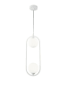 Maytoni Hanglamp wit - (H)204 x Ø 14 cm