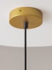 Maytoni Hängeleuchte in Gold/ Schwarz - (H)168 x Ø 12 cm