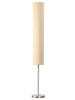 FISCHER & HONSEL Standleuchte ''Ramas'' in Silber/ Creme - (H)165 x Ø 25 cm