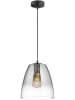 FISCHER & HONSEL Hanglamp "Miro" grijs - (H)150 x Ø 25 cm