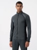 4F Laufjacke in Anthrazit/ Schwarz