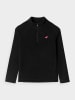 4F Fleece longsleeve zwart