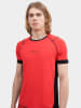4F Trainingsshirt rood/zwart