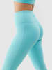 4F Legginsy sportowe w kolorze turkusowym