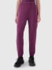 4F Sweatbroek paars