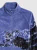 4F Fleecejacke in Blau/ Schwarz