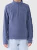 4F Fleecelongsleeve in Blau
