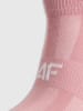 4F 3er-Set: Sportsocken in Rosa/ Grau/ Creme