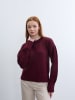 BGN Sweter w kolorze bordowym