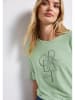 Street One Koszulka w kolorze jasnozielonym