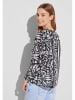 Street One Bluse in Schwarz/ Weiß