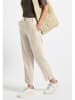Street One Leinen-Hose in Creme