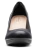 Clarks Leder-Pumps in Schwarz