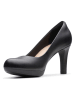 Clarks Leder-Pumps in Schwarz