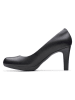 Clarks Leder-Pumps in Schwarz