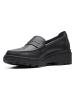 Clarks Leder-Mokassins "Calla Ease" in Schwarz