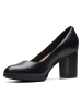 Clarks Leren pumps zwart