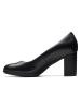 Clarks Leren pumps zwart