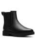 Clarks Leder-Chelsea-Boots in Schwarz