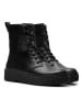 Clarks Leren boots zwart