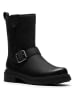 Clarks Leren boots zwart