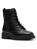 Clarks Leren boots zwart