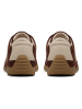 Clarks Leren sneakers bruin/crème