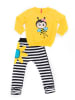 Denokids 2tlg. Outfit "Bee Happy" in Gelb/ Schwarz