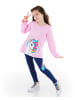 Denokids 2tlg. Outfit "Rainbow" in Rosa/ Dunkelblau