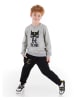 Denokids 2tlg. Outfit "Brave" in Grau/ Schwarz