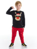 Denokids 2tlg. Outfit in Schwarz/ Rot