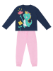 Denokids 2tlg. Outfit "Sweet Dino" in Rosa/ Dunkelblau