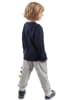 Denokids 2tlg. Outfit "Rawr" in Dunkelblau/ Grau