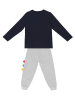 Denokids 2tlg. Outfit "Rawr" in Dunkelblau/ Grau
