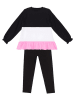 Denokids 2tlg. Outfit "Frilled Cat" in Schwarz