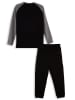 Denokids 2tlg. Outfit in Schwarz/ Grau