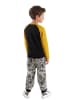Denokids 2tlg. Outfit "Rawr Comics" in Schwarz/ Grau