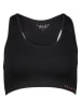 Falke Biustonosz sportowy "Madison" w kolorze czarnym