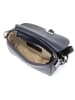 Lia Biassoni Leder-Umhängetasche "Neva" in Dunkelblau - (B)20 x (H)16 x (T)6 cm