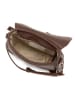 Lia Biassoni Skórzana torebka "Neva" w kolorze brązowym - 20 x 16 x 6 cm
