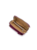 Lia Biassoni Leder-Handytasche "Cerca" in Lila - (B)11 x (H)19 x (T)4 cm