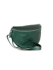 Lia Biassoni Leder-Gürteltasche "Scaffaiolo" in Grün - (B)31 x (H)20 x (T)1 cm
