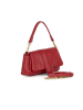 Lia Biassoni Skórzana torebka "Forgialle" w kolorze czerwonym - 20 x 11 x 6 cm