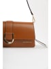 Lia Biassoni Leder-Schultertasche in Hellbraun - (B)27 x (H)14 x (T)6 cm